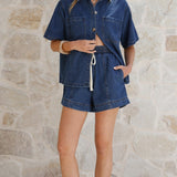 Adia komplet - Tamni denim