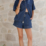 Adia komplet - Tamni denim