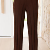 Bayu pletene pantalone - Braon