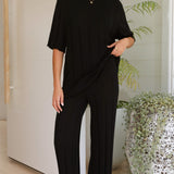 Bayu Knit Top - Crna