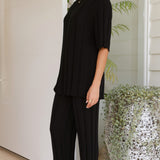 Bayu Pletene Pantalone - Crne