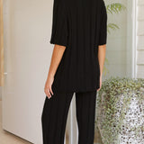 Bayu Knit Top - Crna
