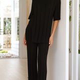 Bayu Knit Top - Crna