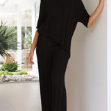 Bayu Knit Top - Crna