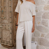 Blair Off Shoulder Tee - Ovsena