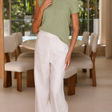 Robin Off Shoulder Top - Maslinasta