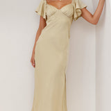 Louisa Midi Haljina - Maslina