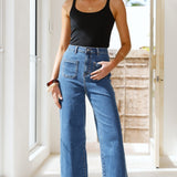 Macadrian Farmerke - Srednji Plavi Denim