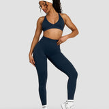 Elevate™ Skulptirajuće Leggings sa Srednjim Strukom | Mornarsko Plava