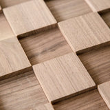 Dřevěný mozaikový panel Quadri