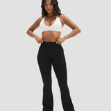 Elevate™ Sculpting High Waist Flare Leggings | Noćna Crna