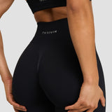 Elevate™ Sculpting High Waist Scrunch Leggings | Noćna Crna