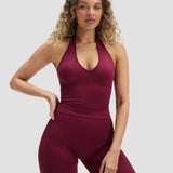 Elevate™ Sculpting Seamless Halterneck Top | Trešnja Bobica
