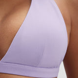 Elevate™ Sculpting Seamless V-Neck Halter Bra | Ljubičasta