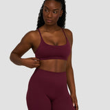 Elevate™ Sculpting Seamless Scoop Neck Bra | Merlot