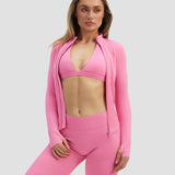 Elevate™ Kompresiona Jakna sa Dugim Rukavima | Bubble Pink