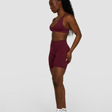 Elevate™ Sculpting Mid Waist Scrunch Šortsevi | Merlot