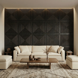 Hyde Moderní Drážkovaná Stěnová Panel