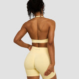 Elevate™ Sculpting Seamless Adjustable Halter Bra | Zlatno Maslac
