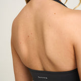 Elevate™ Sculpting Seamless Halterneck Top | Tamno siva
