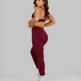 Elevate™ Sculpting Leggings sa Srednjim Strukom | Fine Wine