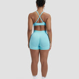 Elevate™ Sculpting Mid Waist Scrunch Šortsevi | Clear Tides