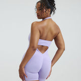 Elevate™ Sculpting Halterneck All In One | Ljubičasta