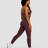Elevate™ Sculpting Leggings sa Srednjim Strukom | Tamno Ljubičasta