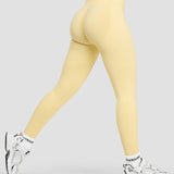 Elevate™ Sculpting Leggings sa Srednjim Strukom | Zlatno Maslac
