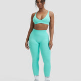 Elevate™ Sculpting Leggings sa Srednjim Strukom | Clear Tides