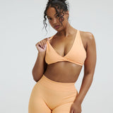 Elevate™ Sculpting Seamless Twisted Bra | Melon Ice