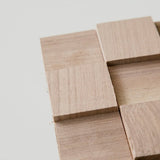 Dřevěný mozaikový panel Quadri