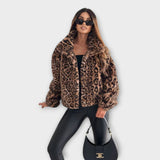 Leonor - Kaput sa Leopard Printom