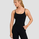 Elevate™ Sculpting Seamless Scoop Neck Cami | Noćna Crna