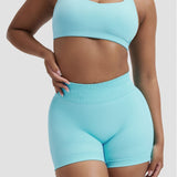 Elevate™ Sculpting Mid Waist Scrunch Šortsevi | Clear Tides