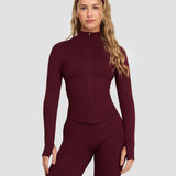 Elevate™ Sculpting Seamless Jacket | Merlot