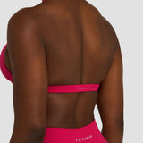 Elevate™ Sculpting Seamless V-Neck Halter Bra | Jagoda