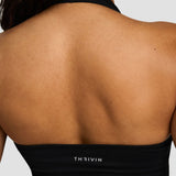 Elevate™ Sculpting Seamless Halterneck Top | Noćna Crna