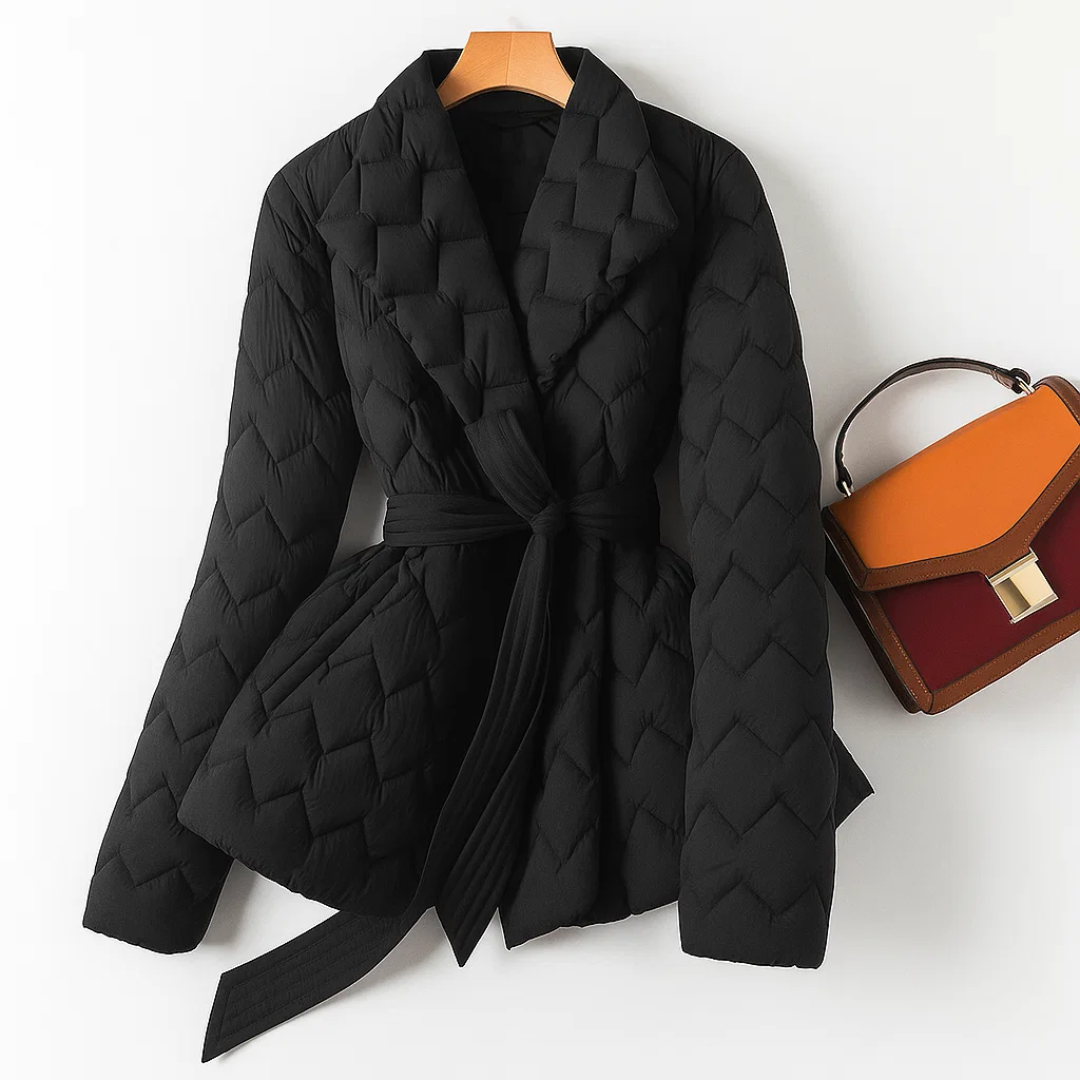 Sophia™ | Elegantna Topla Perjana Jakna
