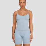 Elevate™ Sculpting Seamless Scoop Neck Cami | Plava Magla