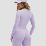 Elevate™ Sculpting High Waist Scrunch Šorts | Ljubičasta