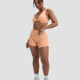 Elevate™ Sculpting Mid Waist Scrunch Šortsevi | Melon Ice