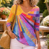 Maja | Vintage Šarena Patchwork Majica