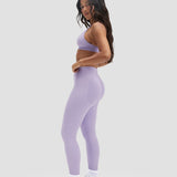 Elevate™ Sculpting Leggings sa Srednjim Strukom | Ljubičasta