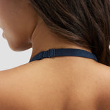 Elevate™ Sculpting Seamless Adjustable Halter Bra | Midnight Navy