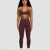 Elevate™ Sculpting Leggings sa Srednjim Strukom | Tamno Ljubičasta