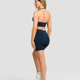 Elevate™ Skulpturalne Šortsevi Srednjeg Struka | Midnight Navy