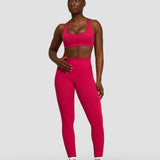 Elevate™ Skulptirajuće Leggings sa Srednjim Strukom | Jagoda