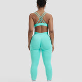 Elevate™ Sculpting Leggings sa Srednjim Strukom | Clear Tides