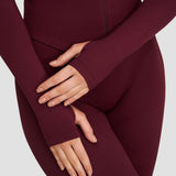 Elevate™ Sculpting Seamless Jacket | Merlot